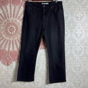 Topshop Moto Dree Black Cropped Jeans size 30